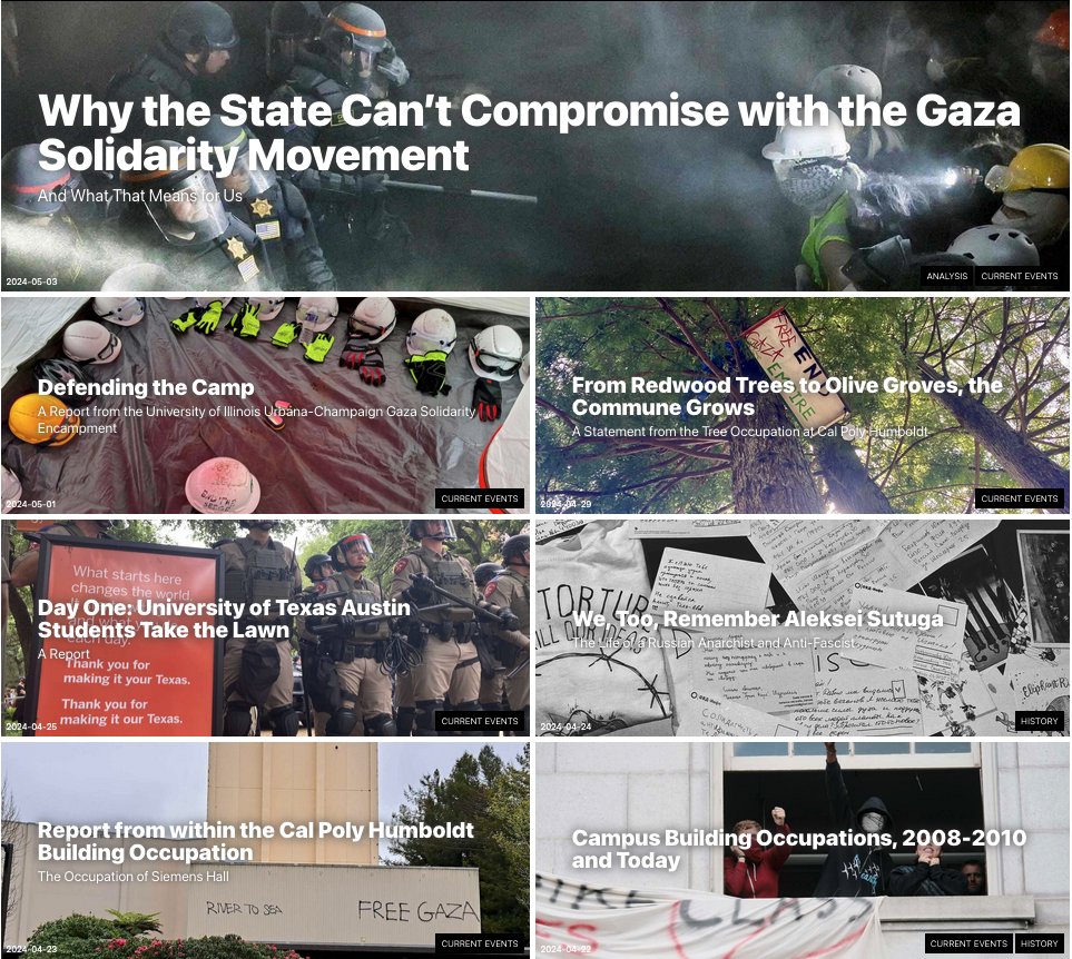 Revolutionary Anarchism Comes into Its Own (Again): A View From the CrimethInk Revolutionary Collective and the Gaza Initiative in the West

lcbackerblog.blogspot.com/2024/05/revolu…