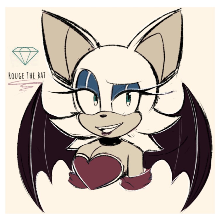 #RougeTheBat #Sonic 
✨🦇