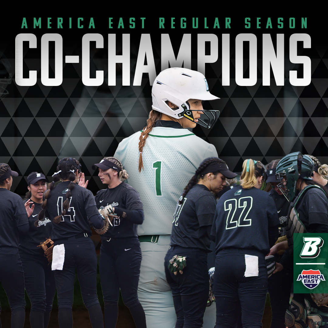 The Bearcats have earned a share of the @americaeast regular season title and will be the No. 2 seed in the upcoming conference tournament! This marks the Bearcats' third overall AE title, having also won in 2016 and 2017! #AESB