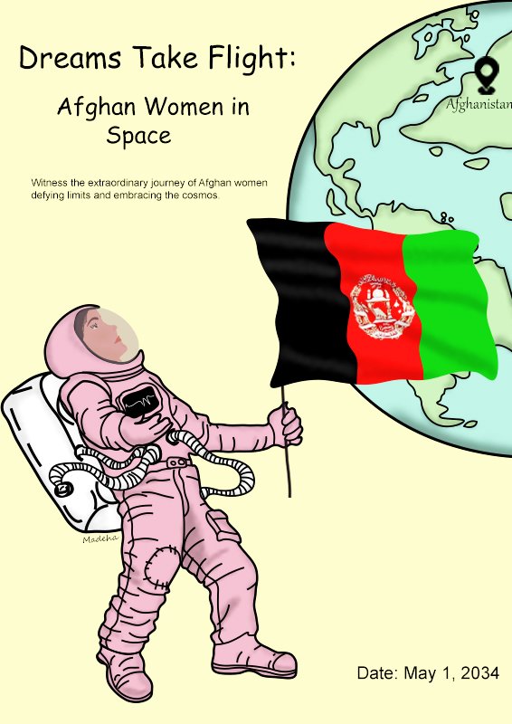 MadeehaAhmadi's tweet image. Weekly design challenges 2/5
 
Title : Dream

@CodeToInspire
@Kawsar_Ashtari

#AfghanGirlsDesign 
#GraphicDesigne