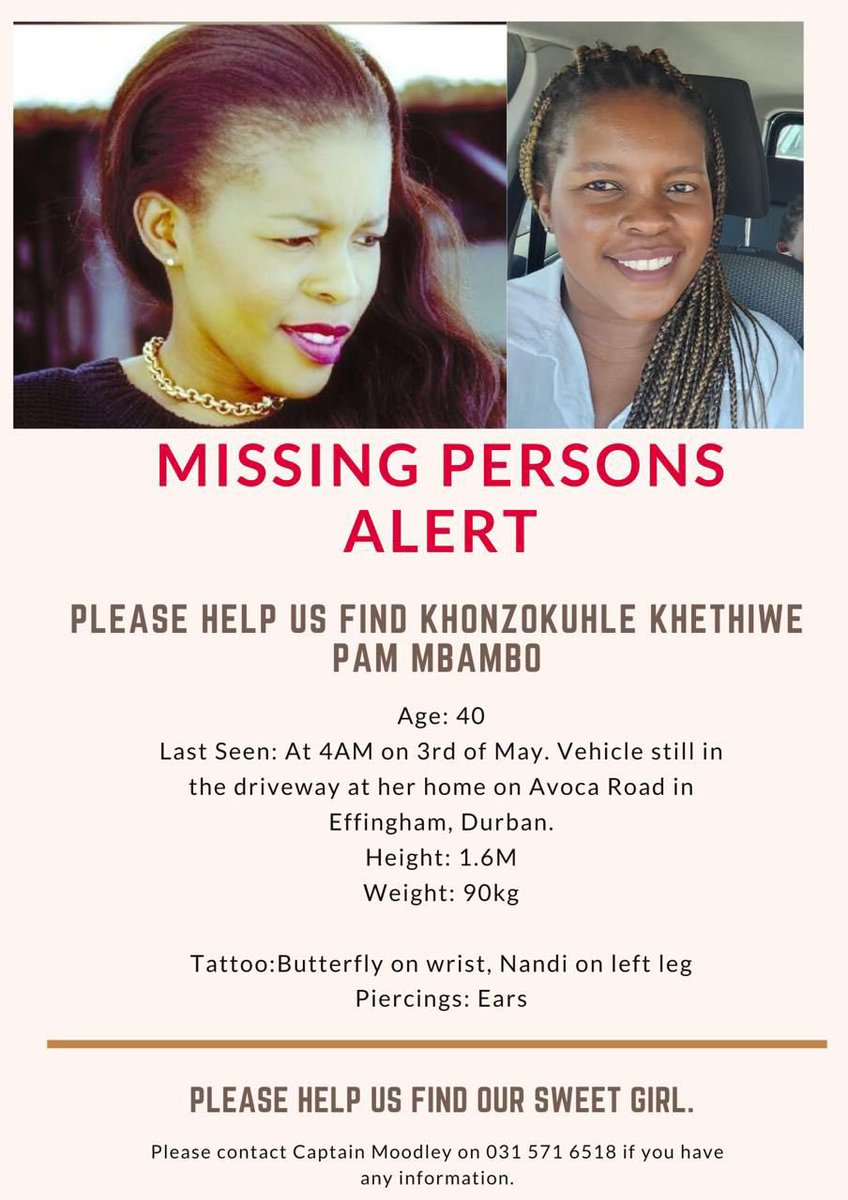 Please help us find our sister🙏🏾😔