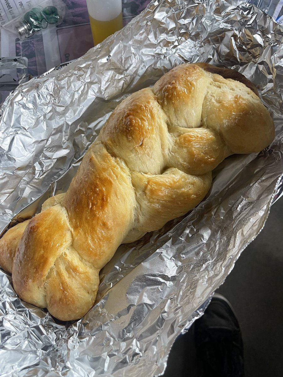 I’m taking classes to be a spiritual director and today we made bread. There was a whole lesson with it about purpose and stuff but all I was thinking about while making it was just the ending of Close Encounter by by @dailybreadmusic