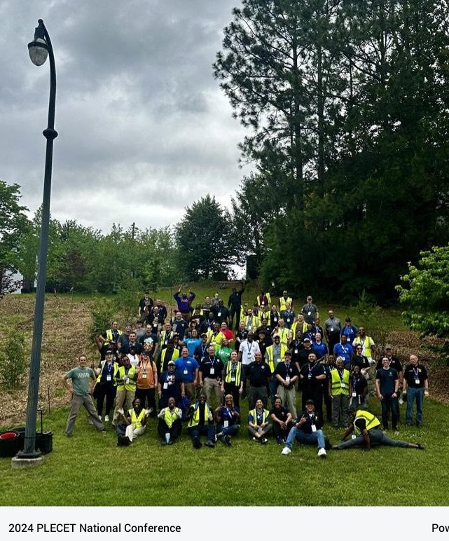 Community Service projects have been completed all over the city of Atlanta today as part of the #PLECET2024 Conference!  Agencies from all over the nation joined together. Our group worked with <a href="/TreesAtlanta/">Trees Atlanta</a>.