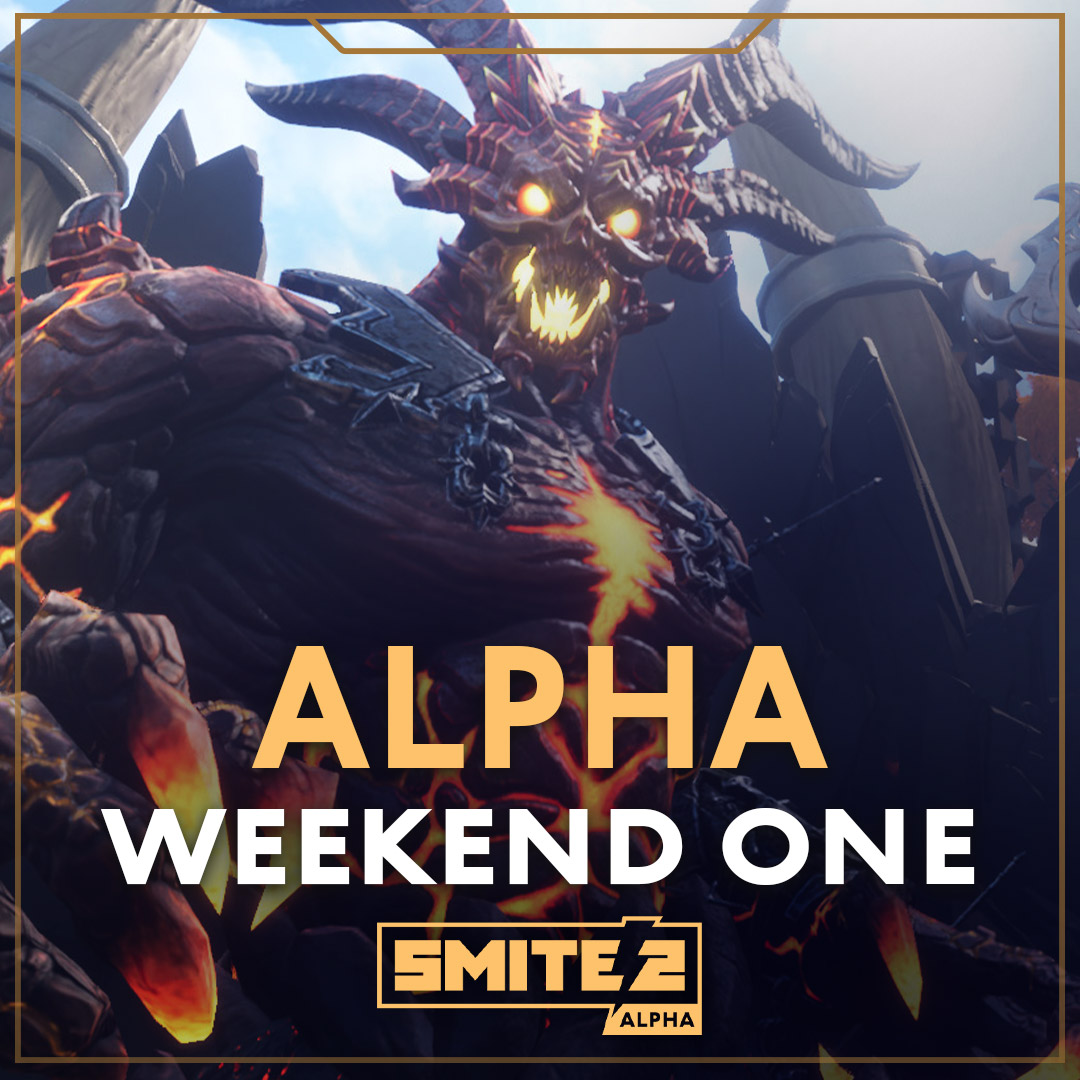 Reminder that our first SMITE 2 Alpha Weekend Playtest will be ending at 10pm ET tonight! Be sure to hop on and get some games in while there's still time!