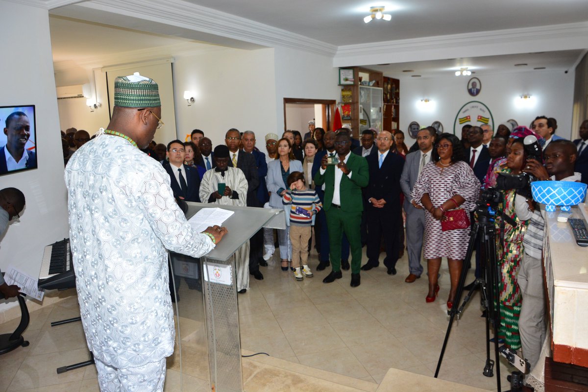 INAUGURATION DE L’ESPACE « NOS TRESORS » A L’AMBASSADE

Dans le cadre de la célébration des 64ans de l'ind. du Togo, <a href="/ambatogorabat/">LE TOGO🇹🇬 AU MAROC🇲🇦</a> a inauguré, en son sein, un espace de promotion culturelle dénommé « NOS TRESORS », le vendredi 3 mai 2024 à 11heures.