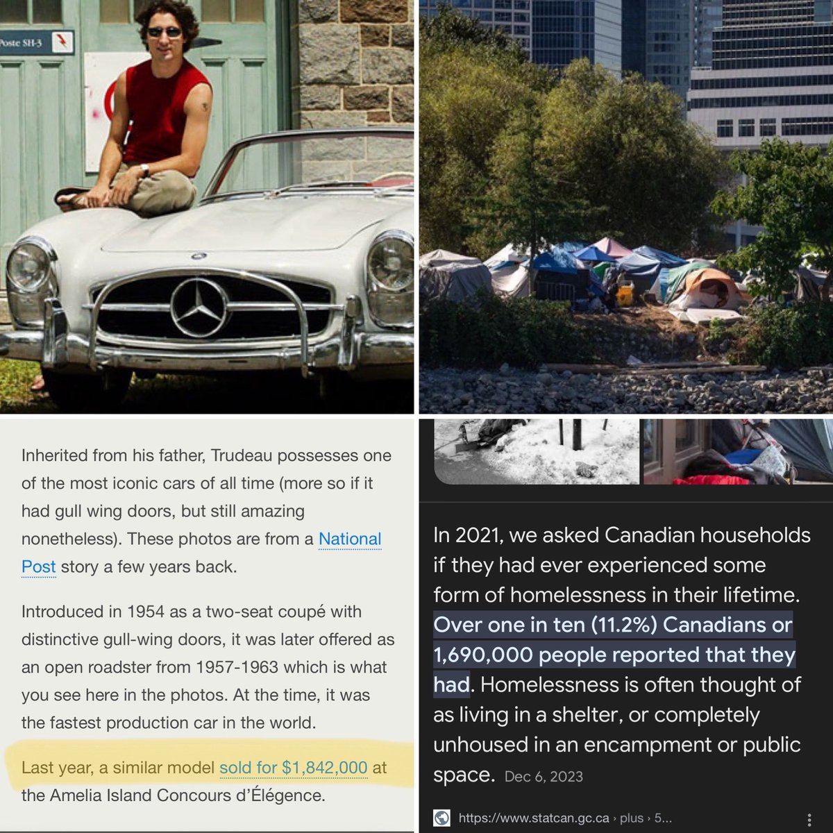 AnaPoilievre's tweet photo. Dear Liberal Party,
Thank you for reminding us on your latest post that your leader lives in a different world.
Worlds apart indeed. 👇🏼 https://t.co/QIVmq0B8iG
