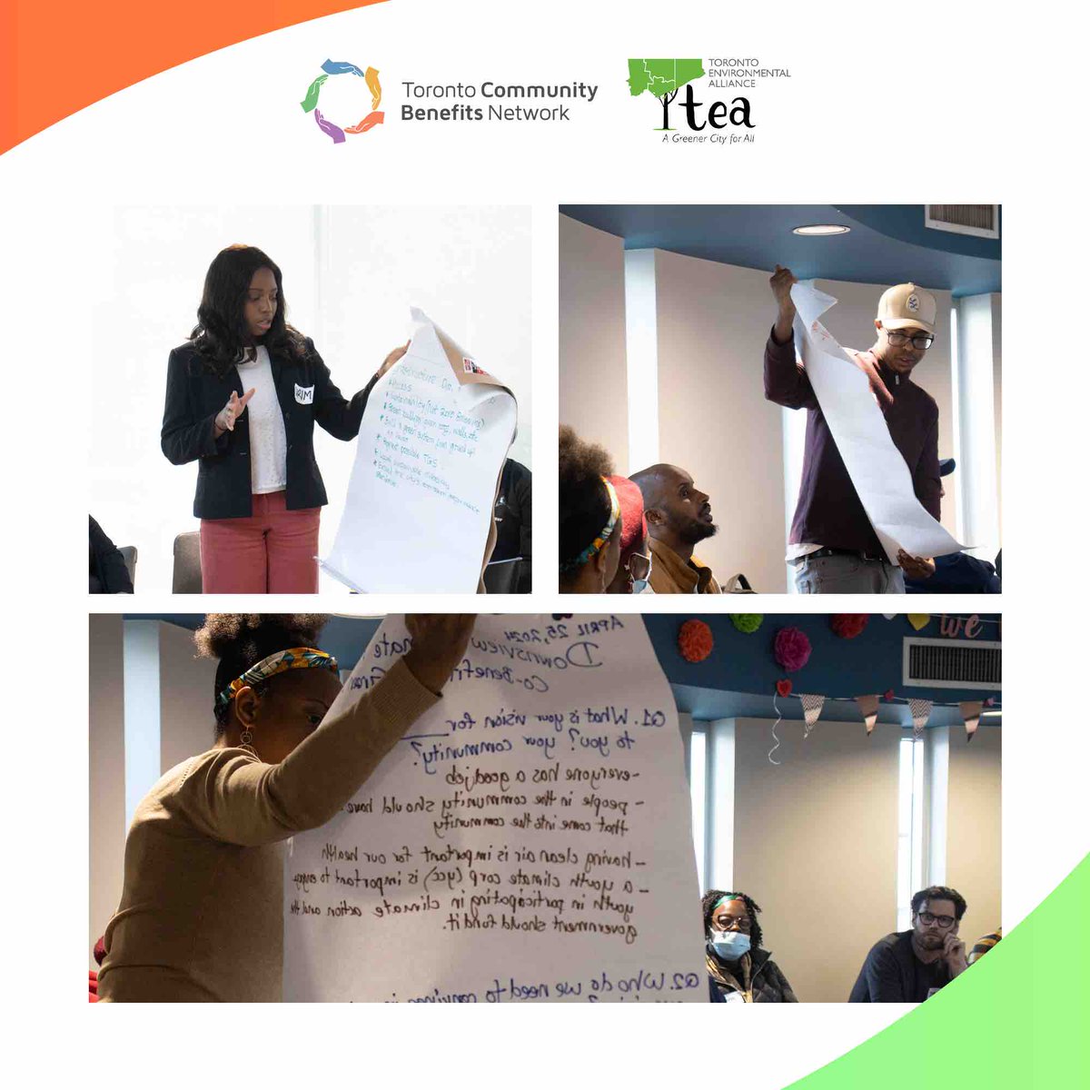 Thank you to everyone who attended the Downsview Climate Action Workshop, in partnership with @TOenviro, at the Downsview Library! Participants were able to engage with the concepts of climate justice, sustainable development and advocacy #communitybenefits #climateaction