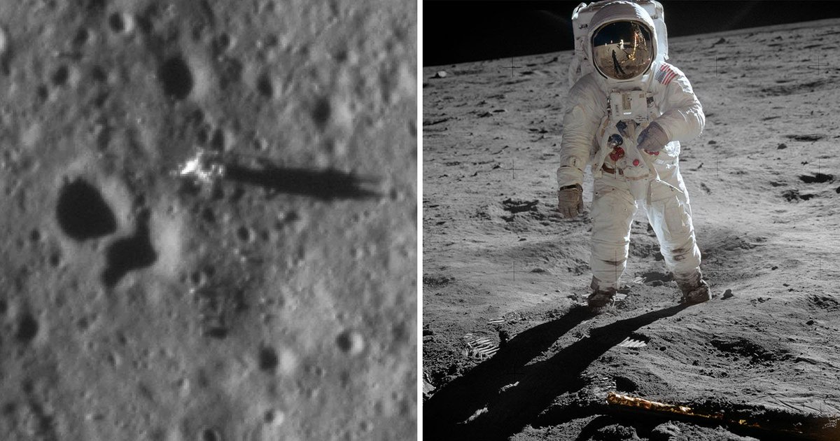 Conspiracy Theorists, Look at These Photos of Apollo Modules on the Moon dlvr.it/T6QcHq