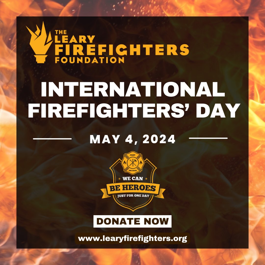 Today is International Firefighters’ Day (IFFD). In celebration, yesterday the Leary Firefighters Foundation hosted The Eighth Annual Denis Leary FDNY Firefighter Challenge at The FDNY Training Academy known as “The Rock.” This event has raised much-needed funds allowing us to…