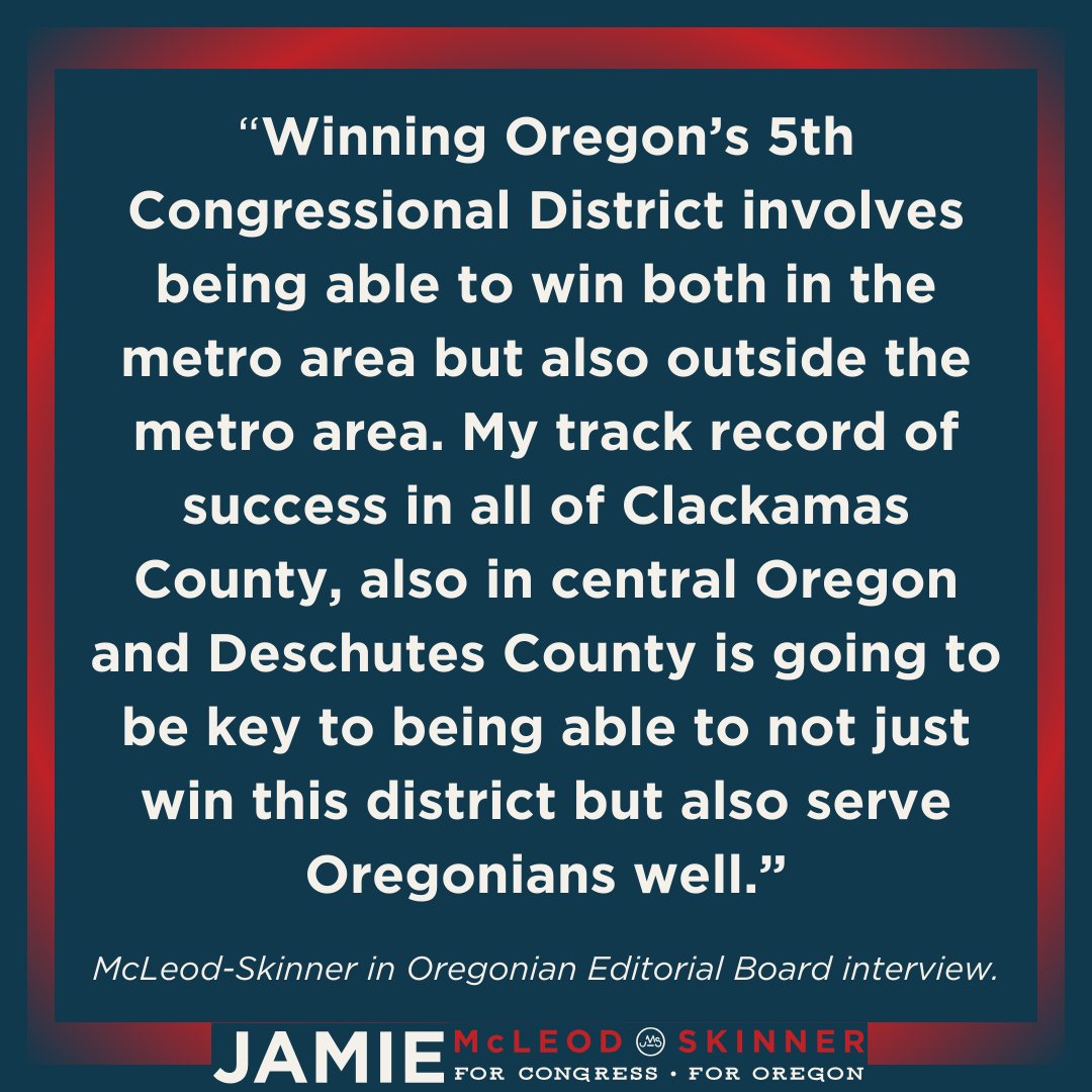 oregonlive.com/politics/2024/…

#OR05 #JamieForOregon