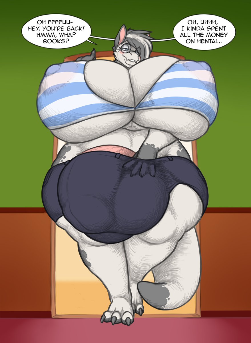 hornyzhopa's tweet photo. One vacation later...
Well, I am glad the door frame is still wide enough!
A pic I did for @ArtistOrphy ! https://t.co/OIH1B5ffU9