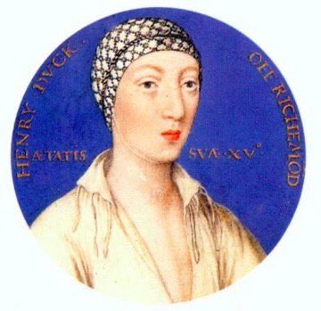 4 May 1535: Henry Fitzroy, Henry VIII's son is present at the execution of 5 priests at Tyburn #otd Lucky lad - he was also at Anne Boleyn's soon after on 19 May. (NPG)