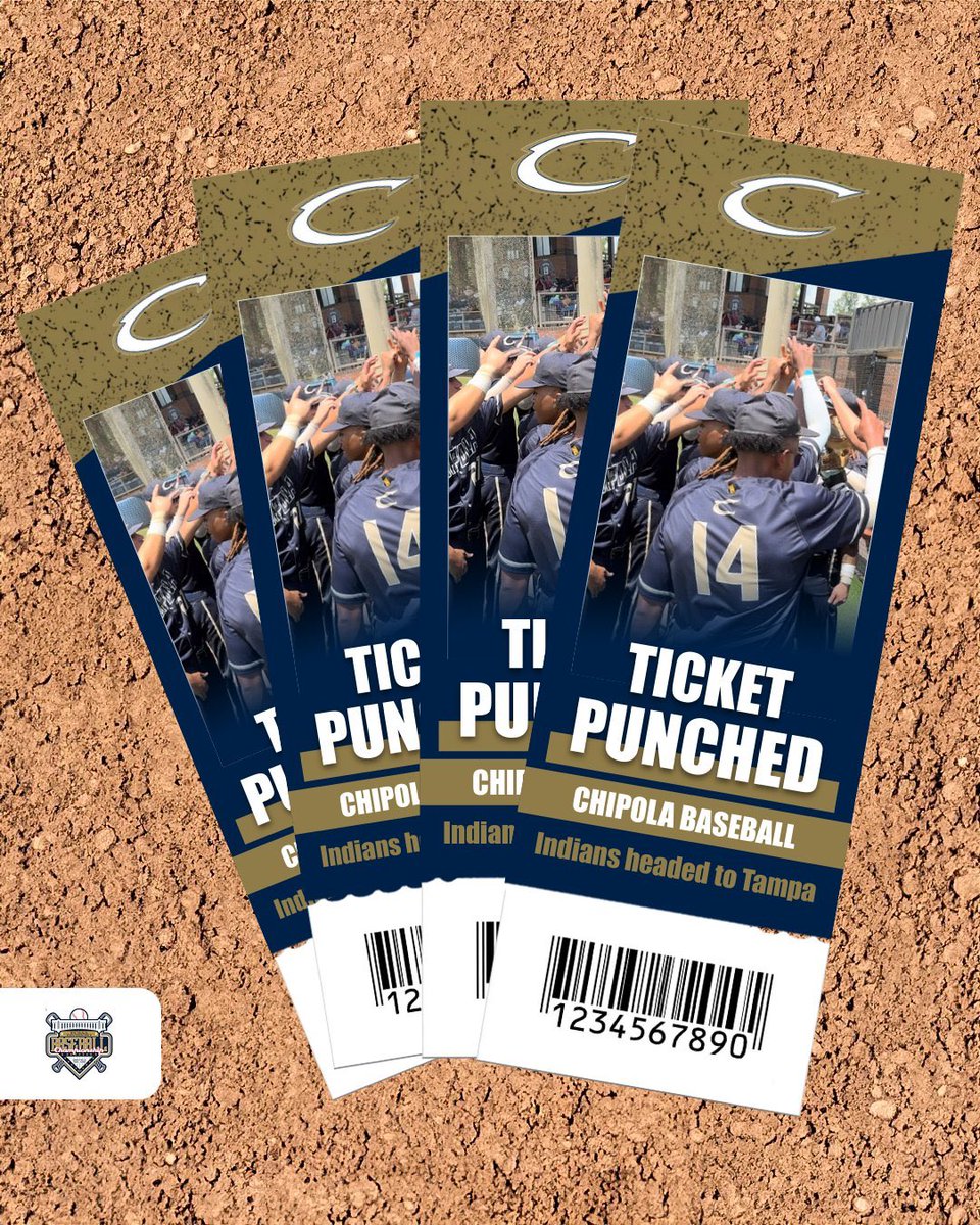 Chipola Baseball is the first one headed to Tampa! <a href="/TheFCSAA/">FCSAA</a>