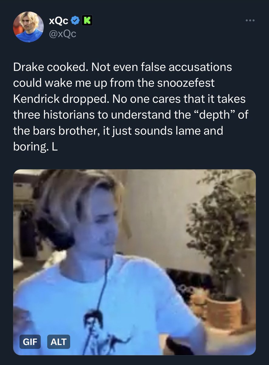 Yeah Drake definitely lost