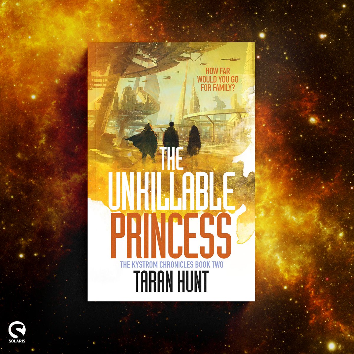 🚨May the Fourth be with you - it's SciFi COVER REVEAL TIME!🚨 On February 4th 2025, Sean and the gang are back! Their adventures continue in the second book of @TaranHunt's KYSTROM CHRONICLES: THE UNKILLABLE PRINCESS! Cover design once more by the fabulous @amazing15design.