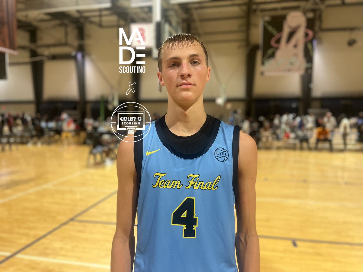 Colby Giacubeno (@colbyghoops) on Twitter photo 2026 <a href="/TeamFinalEYBL/">Team Final Nike EYBL</a> Aiden Derkack steadily turning the potential into production. Another example showcased in their win over Team Takeover where he scored 18PTS on 7/10FG & ripping down 4REBS.
๐ค: madehoops.com/PlayerProfile_โฆ 2026 <a href="/TeamFinalEYBL/">Team Final Nike EYBL</a> Aiden Derkack steadily turning the potential into production. Another example showcased in their win over Team Takeover where he scored 18PTS on 7/10FG & ripping down 4REBS.
๐ค: madehoops.com/PlayerProfile_โฆ