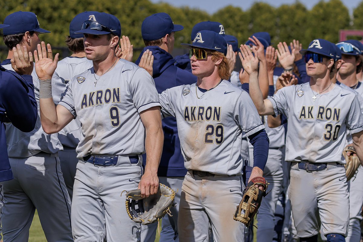 Jacob Farrar (@jacobmfarrar) on Twitter photo Zips Win!
Another <a href="/MACSports/">MACtion</a> conference series win for <a href="/ZipsBB/">Akron Zips Baseball</a>! <a href="/JaredSchaeffer4/">Jared Schaeffer</a> had a gem of an outing only giving up 1 run. <a href="/YKahook/">Yassir Kahook</a> with the save in the 9th. Offense was on 🔥with 9 runs. Hoping for a series sweep tomorrow. Zips Win!
Another <a href="/MACSports/">MACtion</a> conference series win for <a href="/ZipsBB/">Akron Zips Baseball</a>! <a href="/JaredSchaeffer4/">Jared Schaeffer</a> had a gem of an outing only giving up 1 run. <a href="/YKahook/">Yassir Kahook</a> with the save in the 9th. Offense was on 🔥with 9 runs. Hoping for a series sweep tomorrow.