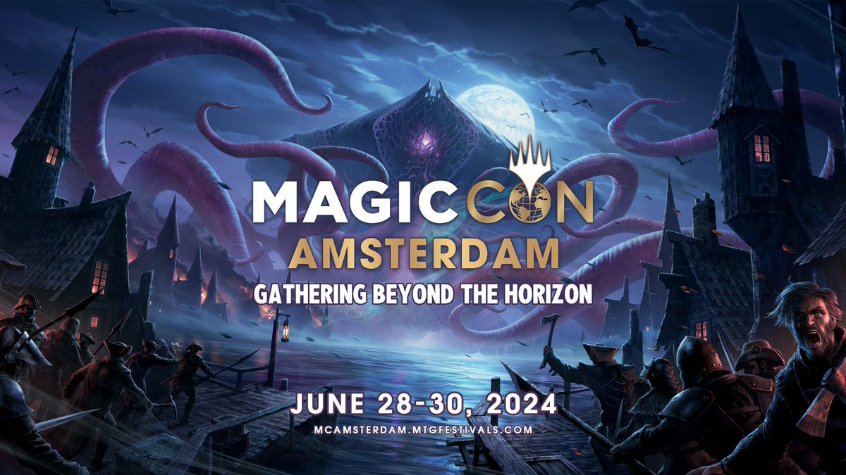We are going to be attending MagicCon Amsterdam! Thank you so much @DragonShield_ (best sleeves in the multiverse (good sleeves 👌)) and @beckettcollect for this amazing opportunity! 💖 Stay tuned for more information and where we'll be during the event!