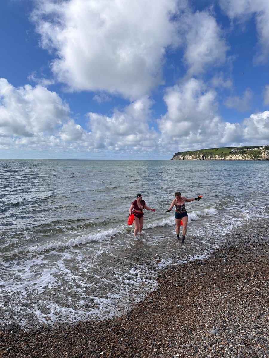 Gorgeous day for swimming in Seaton! #Devon #wildswimming