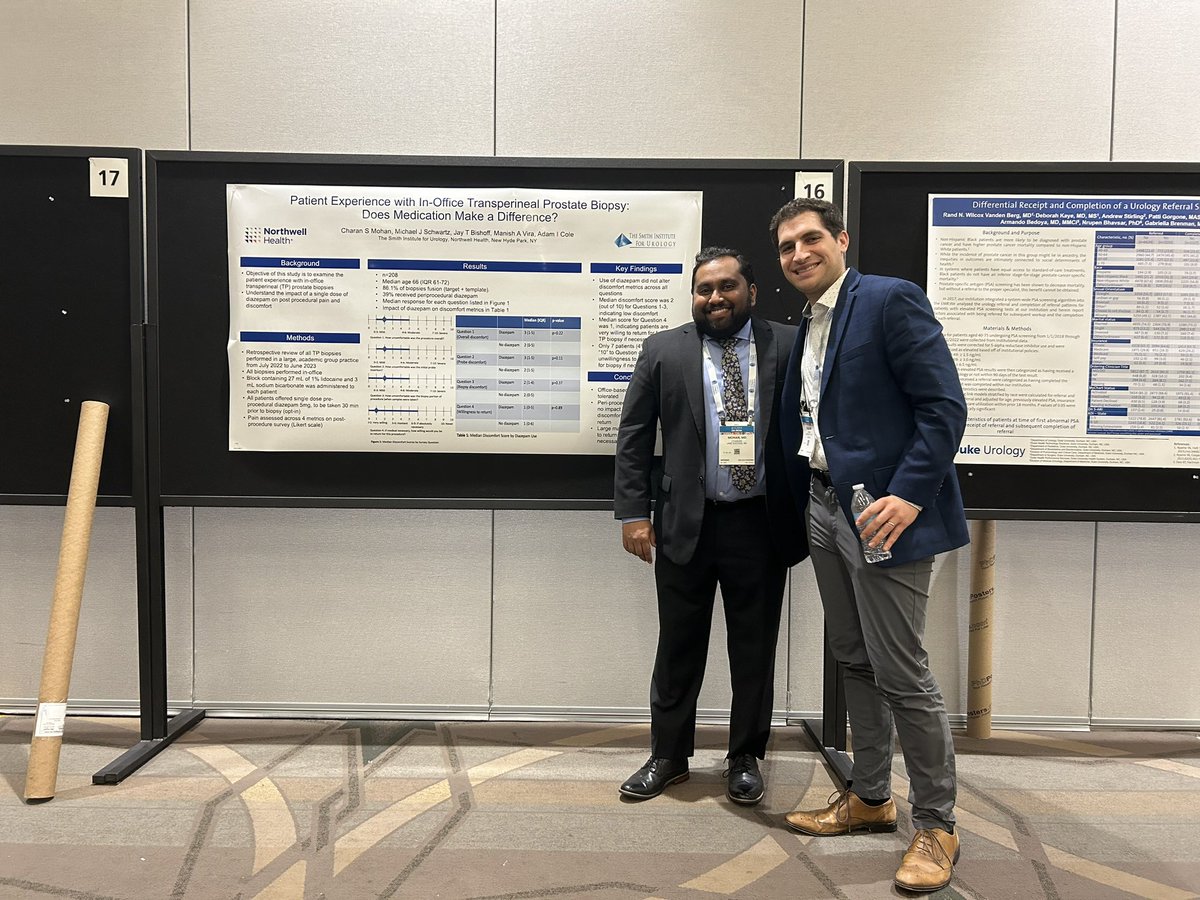 Adam Cole (@aicole1) on Twitter photo Great talk by <a href="/charansmohan/">Charan Mohan</a> <a href="/SmithInstUro/">Northwell Urology</a> - in office TP biopsy well tolerated regardless of peri-procedural Valium #AUA2024 Great talk by <a href="/charansmohan/">Charan Mohan</a> <a href="/SmithInstUro/">Northwell Urology</a> - in office TP biopsy well tolerated regardless of peri-procedural Valium #AUA2024