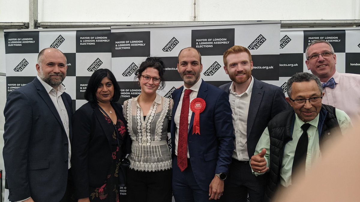 So proud to have campaigned for this tremendous candidate @BassamMahfouz Hope over hate. Diversity over divisiveness. Congratulations to @UKLabour victory in London. @LondonLabour