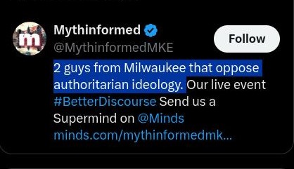 'BOYS MUST WEAR BLUE AND PLAY WITH TRUCKS, GIRLS MUST WEAR PINK SKIRTS AND PLAY WITH DOLLS (preferably baby-shaped ones, to get them into that impending motherhood mindset).' Is that it? So say '2 guys from Milwaukee that oppose authoritarian ideology'
