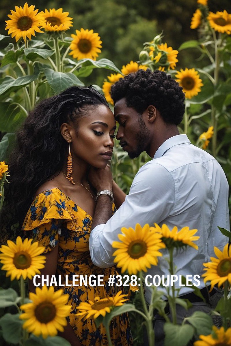 PROMPT CHALLENGE 328: COUPLES Show us your imaginative creations. -HAVE FUN. -I'll retweet my favourite entries. -Don't forget to show your appreciation by liking your favorite submission. Image Created by Nessak87/leonard
