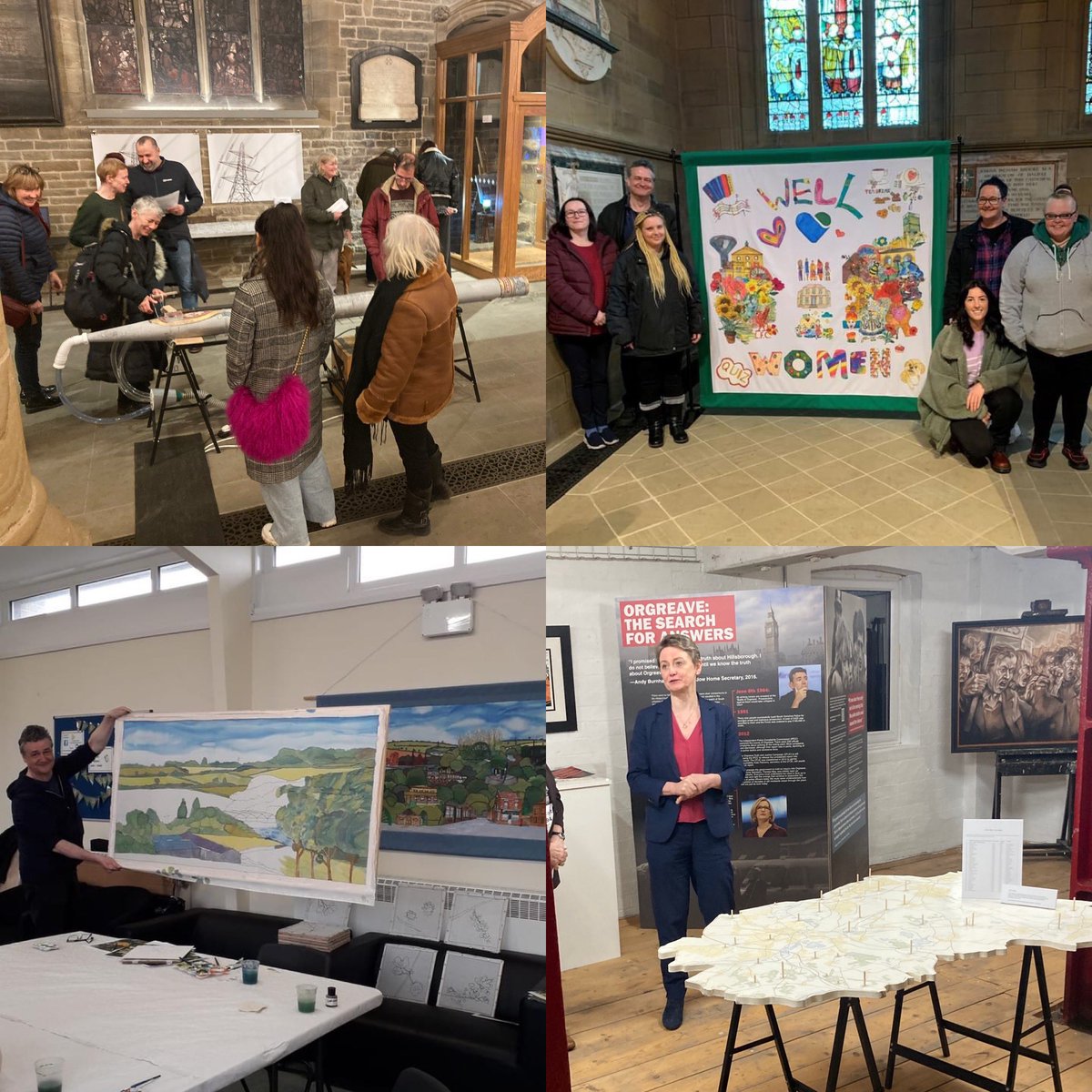 It’s been an amazing first 4 months of @OurYear2024 activities with wonderful groups and organisations @WakeCathedral @WellWomenCentre @EdgelandsArts #FriendsofFitzwilliamStation @queensmillcas thanks to @MyWakefield #CultureGrantsWFD