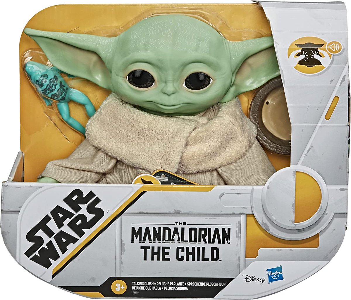 Star Wars The Child Talking Plush Toy with Character Sounds and Accessories
From Hasbro’s Star Wars Collection: The Child Talking Plush Toy with character sounds and accessories!
bit.ly/4aZPEZt
#StarWars #TheMandelorian #MayTheFourthBeWithYou #AyCarambaBooks #buyMe