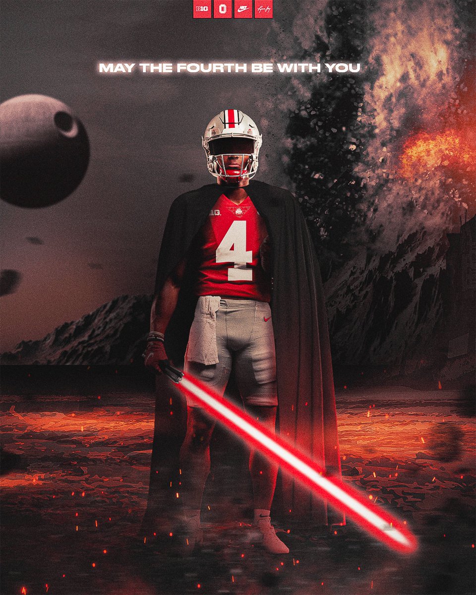 May the 4th be with you ⭐️ #GoBucks