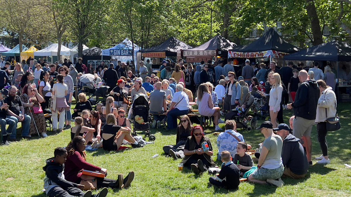Thank you to everyone who came along to the #Worthing FreeWheelin FEASTival on a glorious sunny afternoon today☀️ FEASTival continues in Steyne Gardens Sunday 5th & Monday 6th May 2024 @WorthingJournal @CoolTownCrier @Worthing_Herald