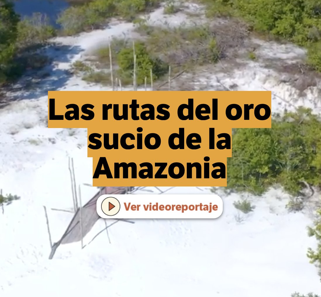 #Investigación | @elespectador - Las rutas del oro sucio en la Amazonia. Por: @danielaquinterd @davidrianov @JoseDEM18 y @SergioSilva03 Fotos y videos: Sebastián López Ramírez elespectador.com/investigacion/…
