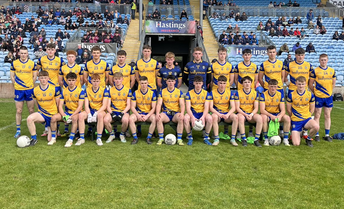 The newly crowned Connacht Champions will take on Tyrone in the Eirgrid All-Ireland U20 Football Championship Semi-Final next Saturday at 5pm in Kingspan Breffni Park, Cavan. 

#RosGAA