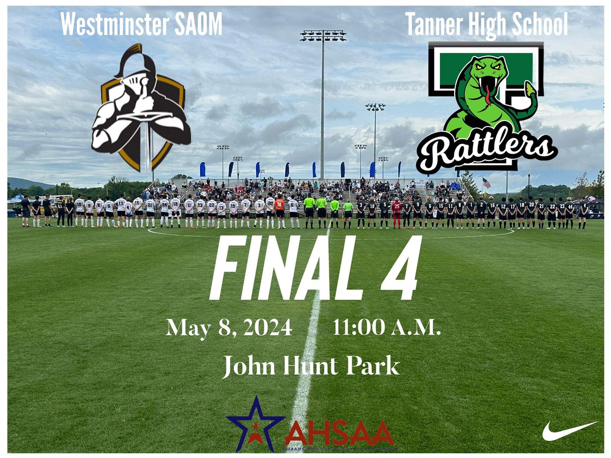 Next Wednesday we are going to need all of Rattler Nation in full effect as we take on a very talented Westminster team!! #RattlerNation #final4 #AHSAA @LCSforKids