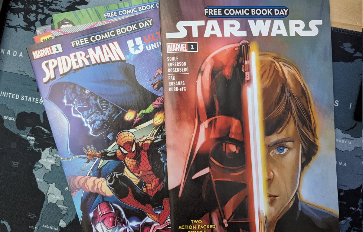 Great fun on #FreeComicBookDay and #StarWarsDay! #MayTheFourthBeWithYou!