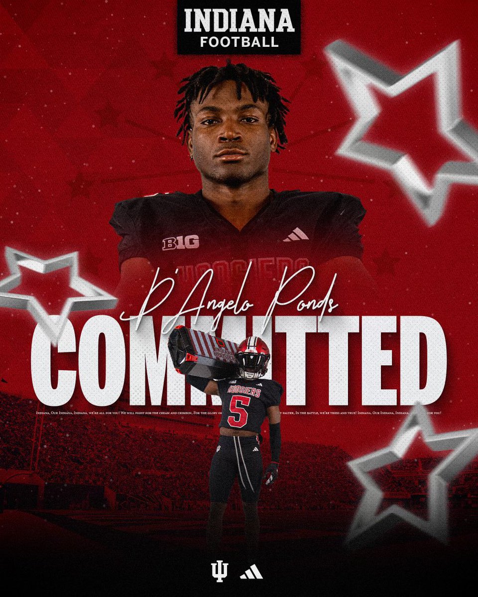 100% Committed @IndianaFootball