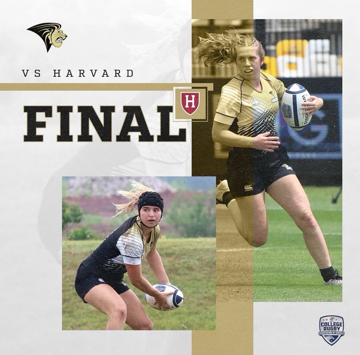 A big match ahead later today for @LUWomensRugby as they compete for the CRAA Women’s Premier National Championship‼️🦁🏆 🆚 Harvard ⏰ 5:26 PM CT 📺 therugbynetwork.com