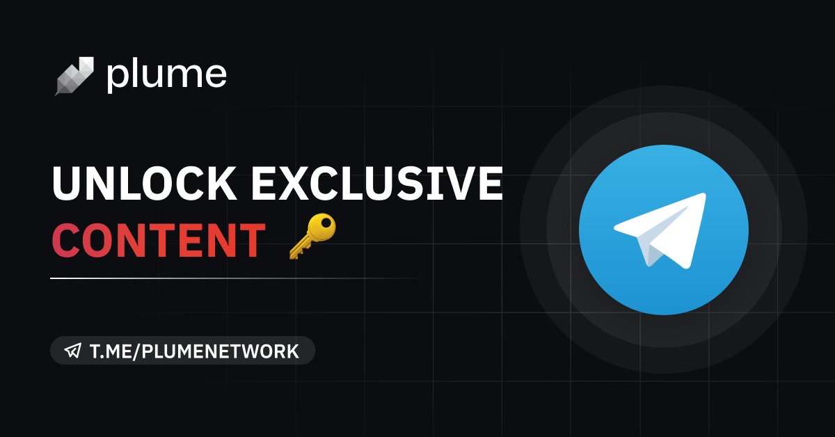 Something big is coming, so join our Telegram now! Don't miss out 👀 🔗t.me/plumenetwork_c…