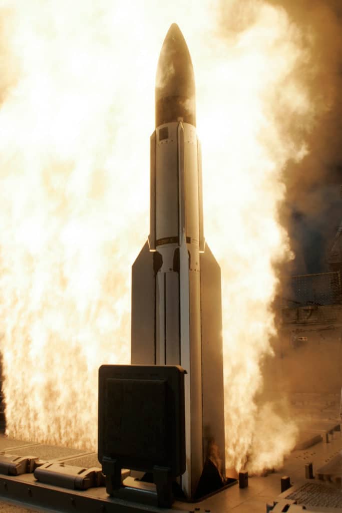 🇺🇲🦅🚀🪖🎖️ More SM-3 Interceptors Needed After Downing Iranian Ballistic Missiles: Navy Secretary

#USNavy
#MiddleEast
#IranIsraelConflict
#Houthis

An SM-3 Block IB interceptor. (U.S. Navy photo)