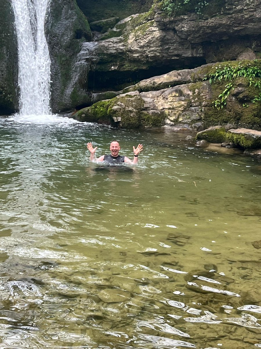 Stunning little day out in Malham with the boys. Even took a dip and got blessed by Janet, Queen of the Fairies