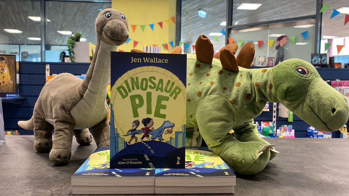 @books_academy our book club book for May for 6 to 9 year olds is Dinosaur Pie. What’s your favourite dinosaur? @AlanORourkeArt