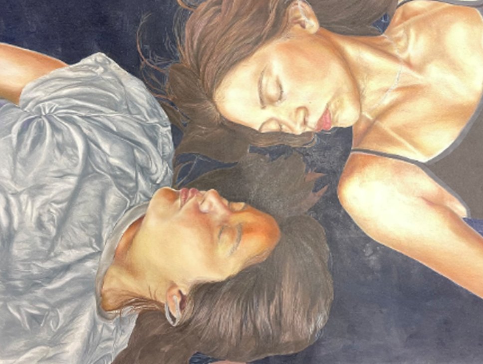 Mariela Peña, a senior at @NEISD's @ISA_Globies won first place for “Mirror of Comparison” which will be displayed in the U.S. Capitol for a year. Her piece explores self-esteem, insecurity, and the importance of seeing the beauty within yourself.