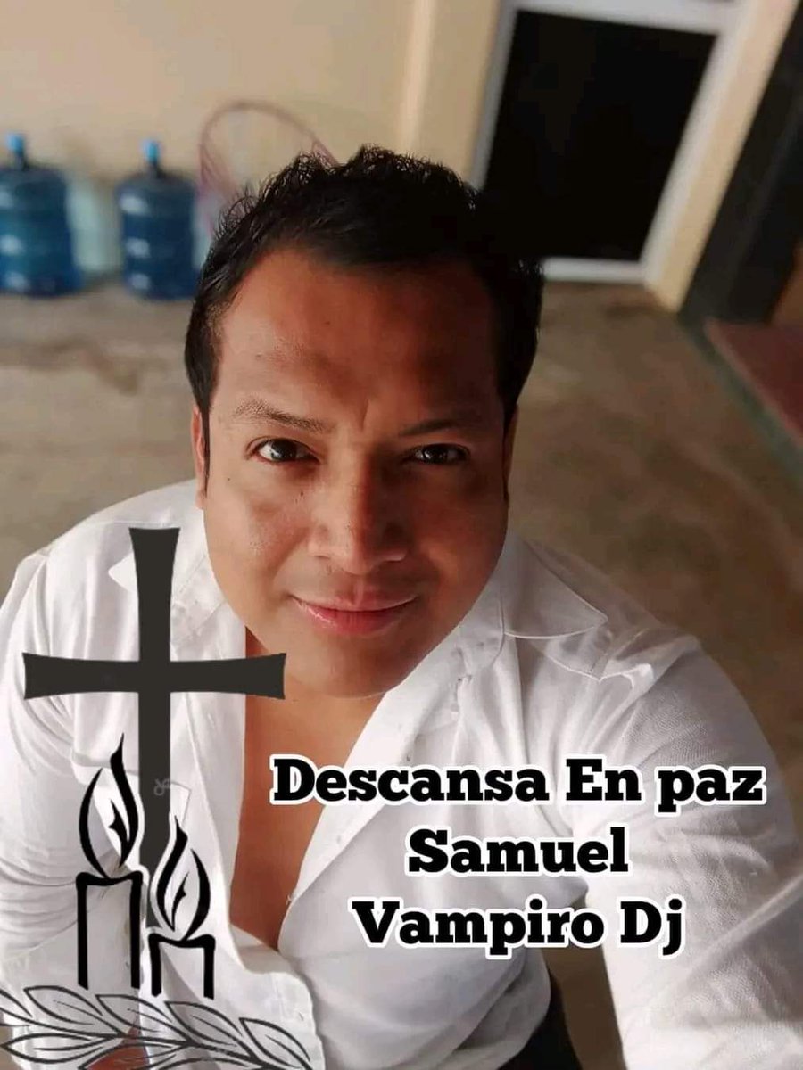 Un DJ conocido como Samuel “El Vampiro”, fue asesin4d0 a tiros la madrugada de este sábado en la colonia Benito Juárez de Santo Domingo #Tehuantepec, en la región del #Istmo. #Oaxaca