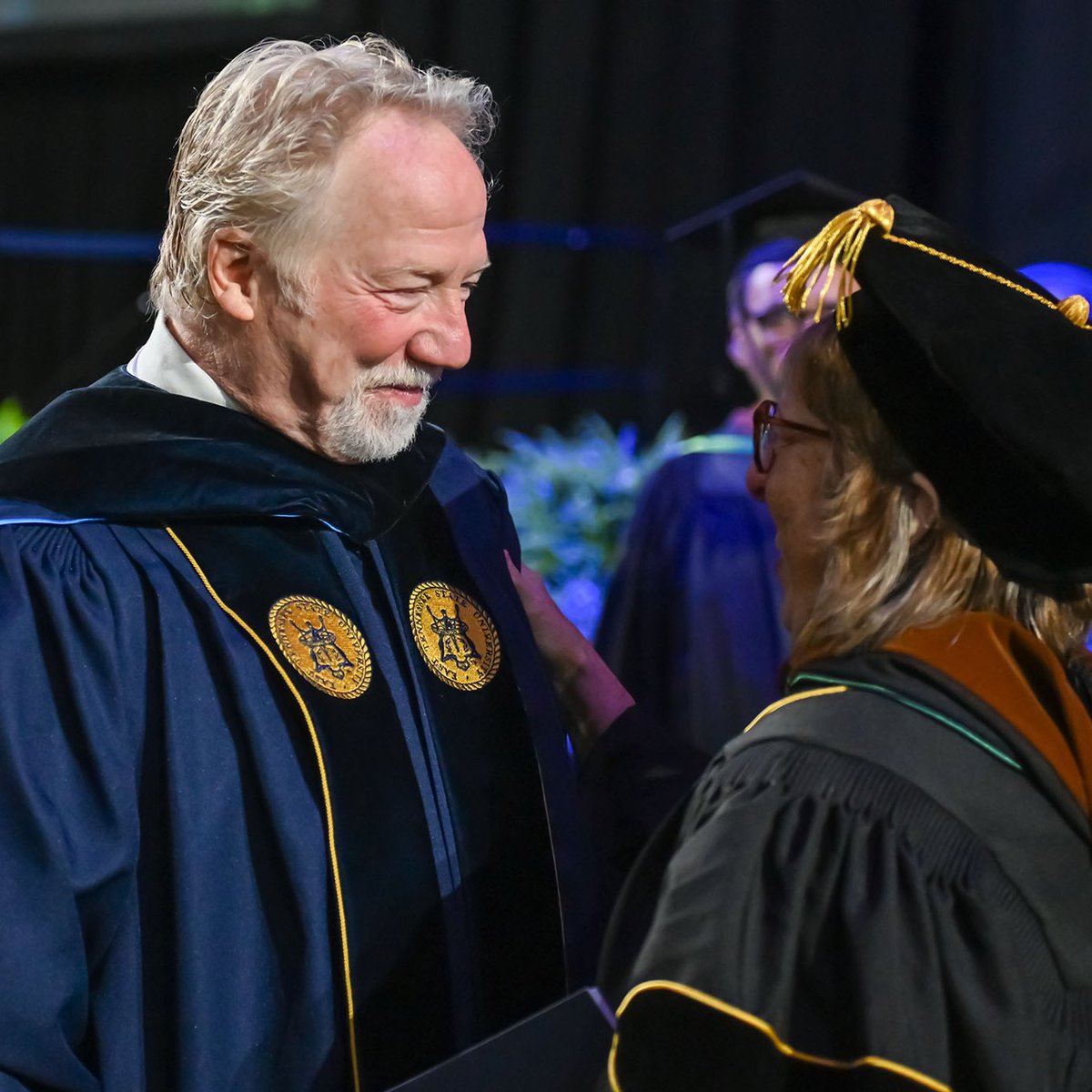 'You’ve been prepped and trained to go after life. That’s what you’ve been trained for. Go! This is no time to rest.' - Timothy Busfield A heartfelt thank you to our Spring Commencement Keynote Speaker for sharing his experiences and words of wisdom with our grads!