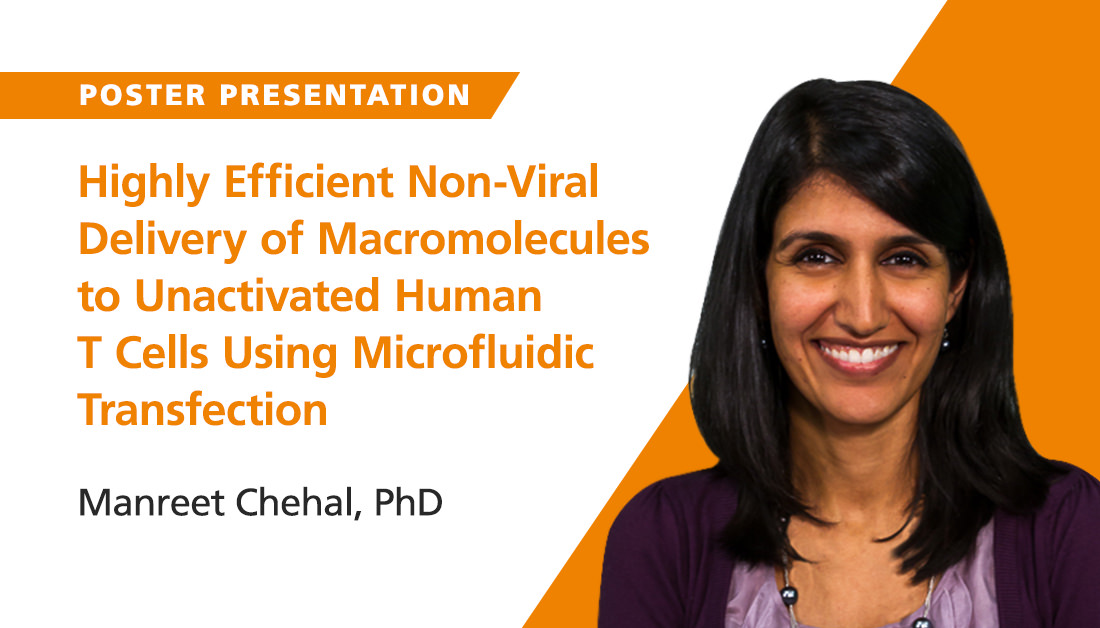 #AAI2024 attendees, Dr. Manreet Chehal will be presenting a highly efficient non-viral delivery of macromolecules to unactivated human T cells using microfluidic transfection at poster B923 tomorrow! 💬 #immunology bit.ly/3UzhTYV