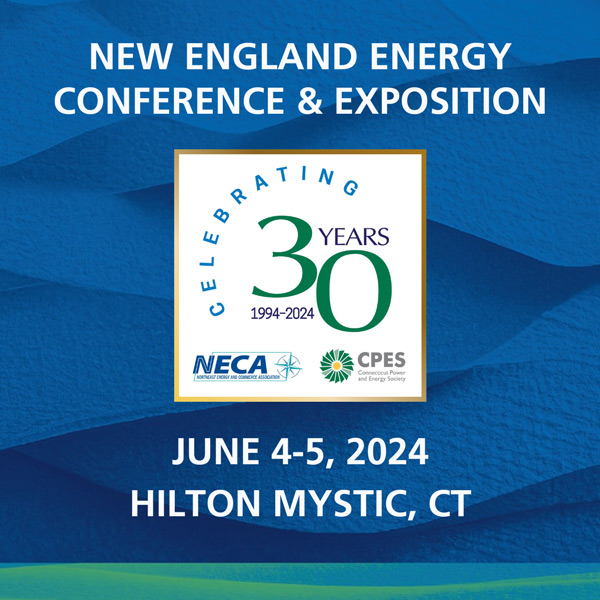 Host | New England Energy Conference and Exposition What to expect? This year’s theme is looking back at why these organizations and this conference were founded – to foster the development and maturation of competitive power markets. Registration |ow.ly/2Y7E50Ru7i7