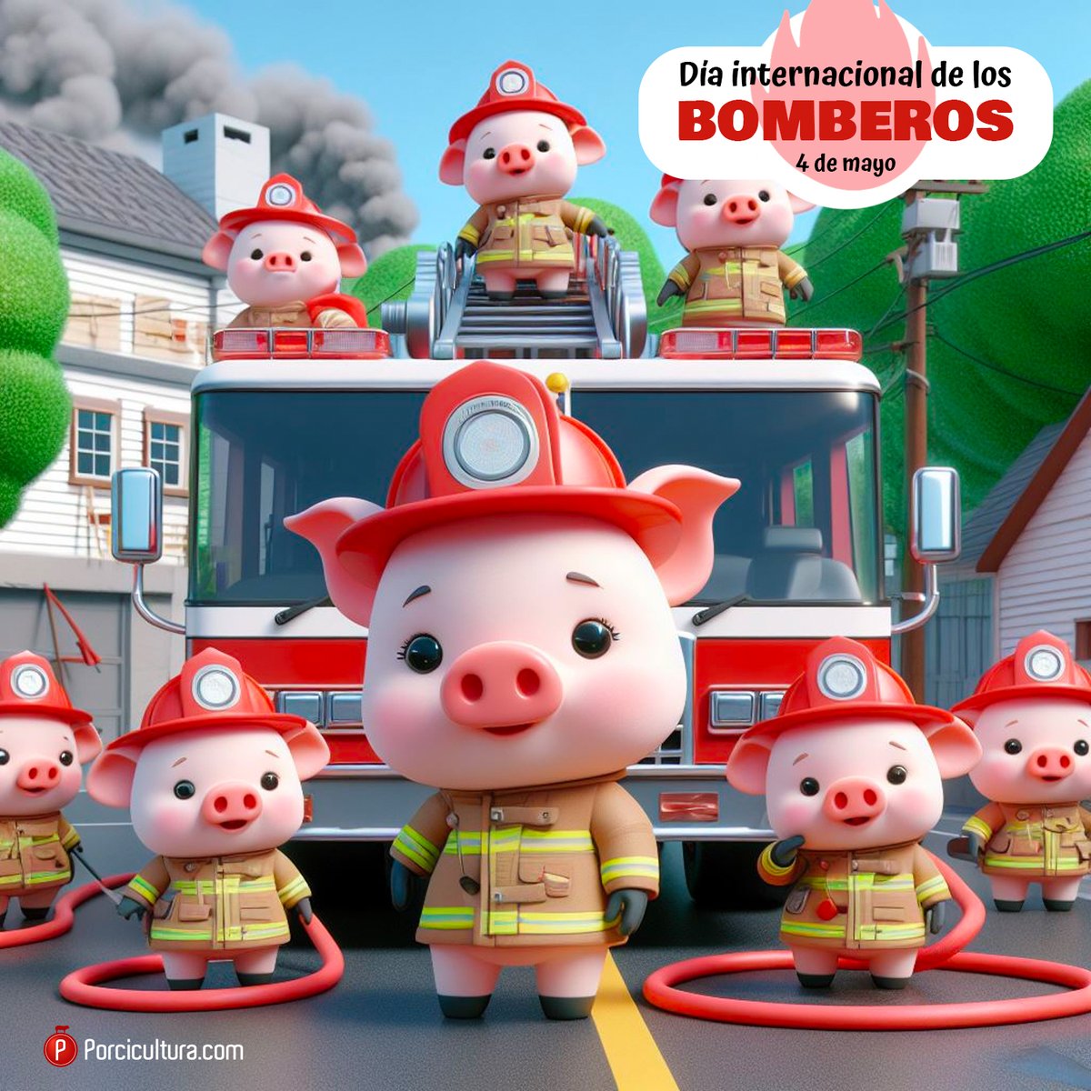 ¡Feliz Día del Bombero! 🎉🚒 Hoy celebramos y honramos a esos valientes guardianes que protegen nuestras comunidades con su coraje y dedicación. 🐖🔥🧑🏼‍🚒

#Porcicultura #SectorPorcícola #DíaInternacionalDelBombero #HéroesSinCapa #GraciasBomberos