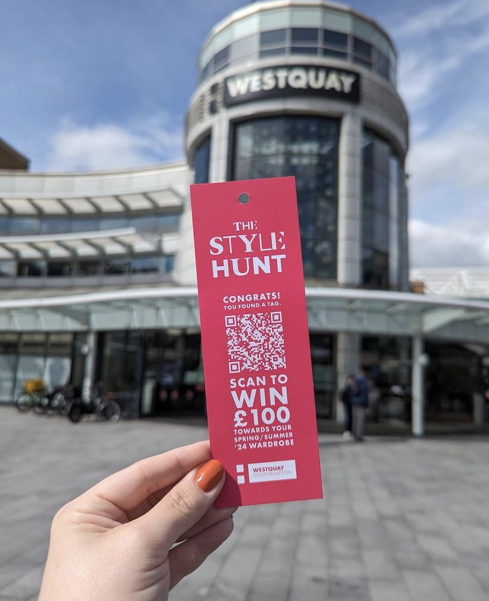 Have you entered into the Style Hunt Tag competition? 🏷️ 🎉 We’ve hidden Style Hunt Tags in our retailers around Westquay and your job is to hunt for them inside the centre! 👀 #WestquayStyleHunt #Southampton