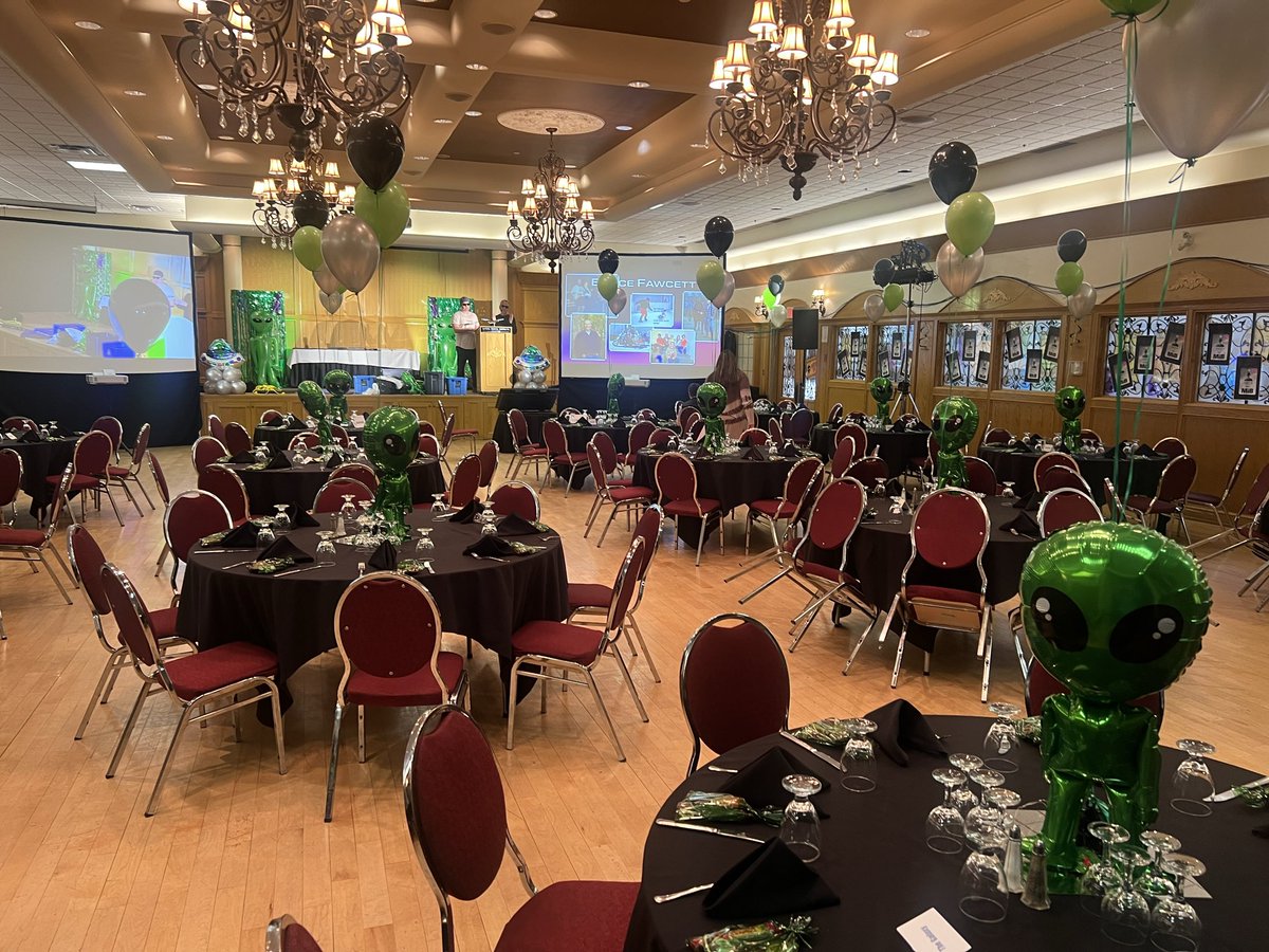 school_outreach's tweet photo. Sneak Peak for our Long Service Awards this evening!   So much fun!   @StAlbertPublic https://t.co/7v8TcfNHye