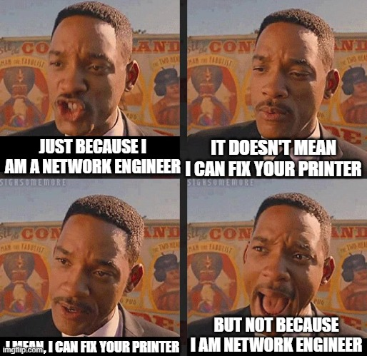 Can anyone relate? 🙈
I get calls from family and friends about fixing their computer, their cellphone and put together their computer from scratch.
All because I spend my days in the CLI realm.